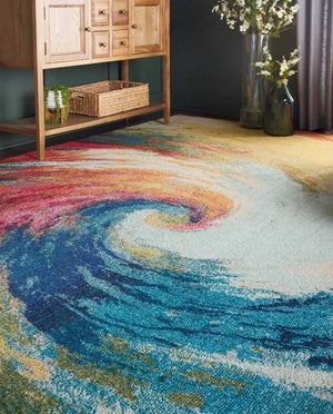Celestial Ces07 Wave Rug