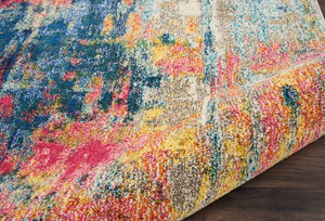 Celestial CES09 Blue/Yellow Rug