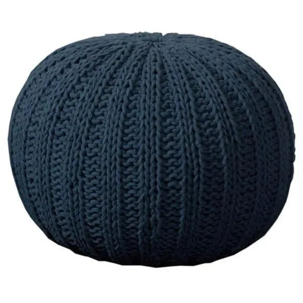 Celtic 08124MBL Midnight Blue Pouf