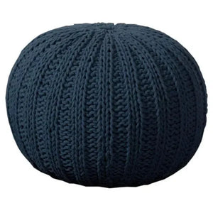 Celtic 08124MBL Midnight Blue Pouf