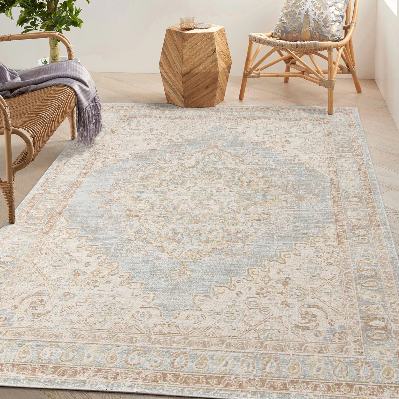 Century CEN-11 Grey/Blue Rug