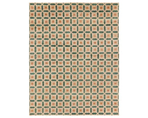 Cera CRA02 Sand/Green Rug