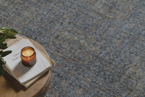 Amara AMM-05 Blue/Gold Rug
