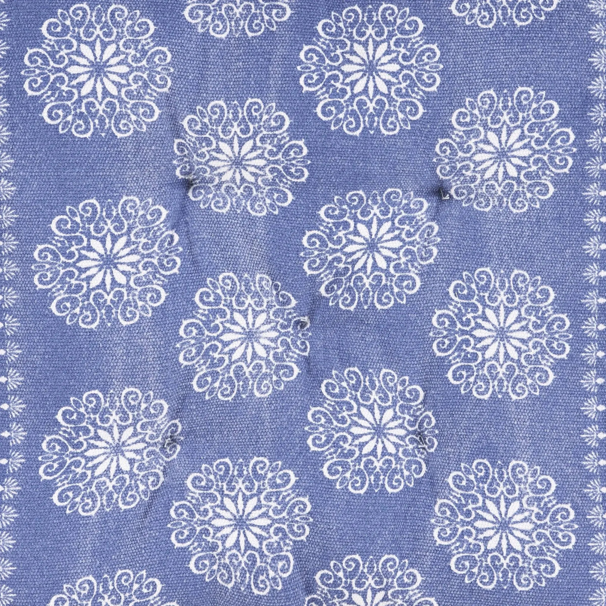 Chair Cushion Lr05242 Twilight Blue/Ivory Pillow