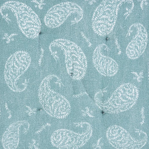 Chair Cushion Lr05243 Teal/Ivory Pillow