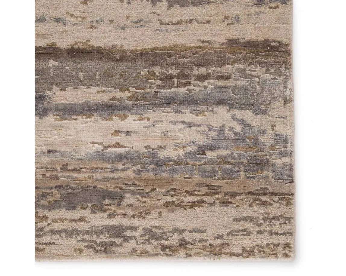 Chaos Theory By Kavi CKV19 Bandi Moonlight/Faded Denim Rug