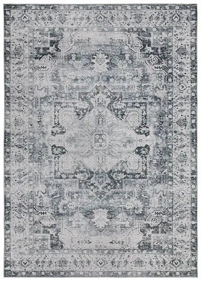 Charleston CHA03 Charcoal/Grey Rug