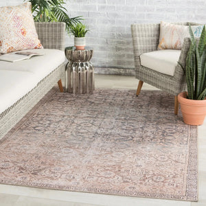 Chateau Cht08 Atkins Peach/Blue Rug