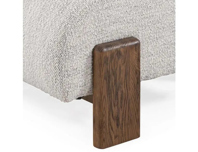 Chelsea Accent Chair Rust Boucle/Ivory Boucle