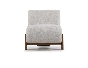 Chelsea Accent Chair Rust Boucle/Ivory Boucle