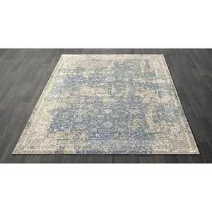 Cheshire 82122BLE Blue/Beige Rug