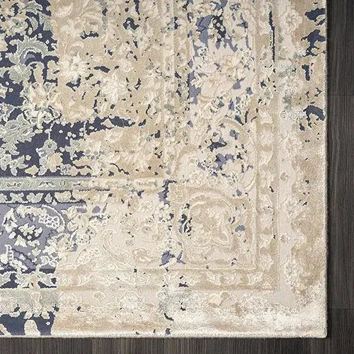Cheshire 82122BLE Blue/Beige Rug