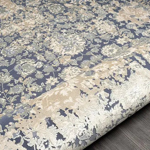 Cheshire 82122BLE Blue/Beige Rug