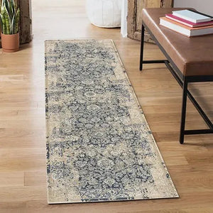 Cheshire 82122BLE Blue/Beige Rug