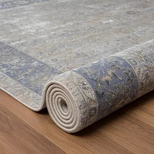 Cheshire 82406BLE Blue/Beige Rug