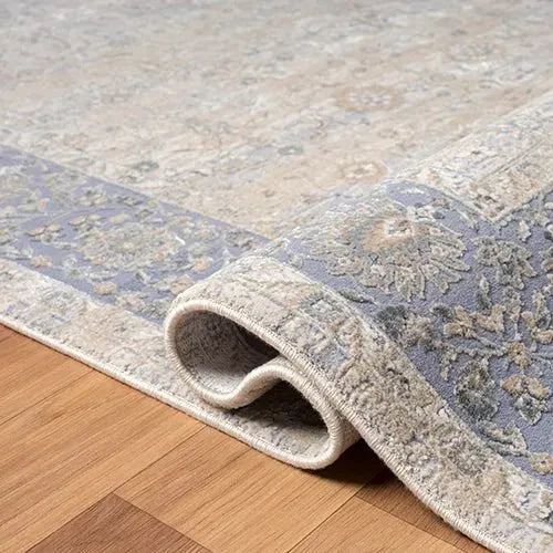 Cheshire 82406BLE Blue/Beige Rug