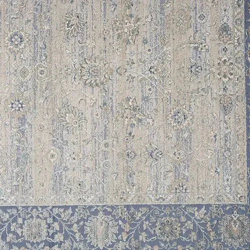 Cheshire 82406BLE Blue/Beige Rug