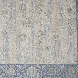 Cheshire 82406BLE Blue/Beige Rug