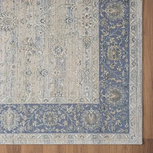 Cheshire 82406BLE Blue/Beige Rug