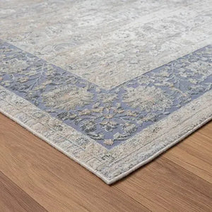 Cheshire 82406BLE Blue/Beige Rug