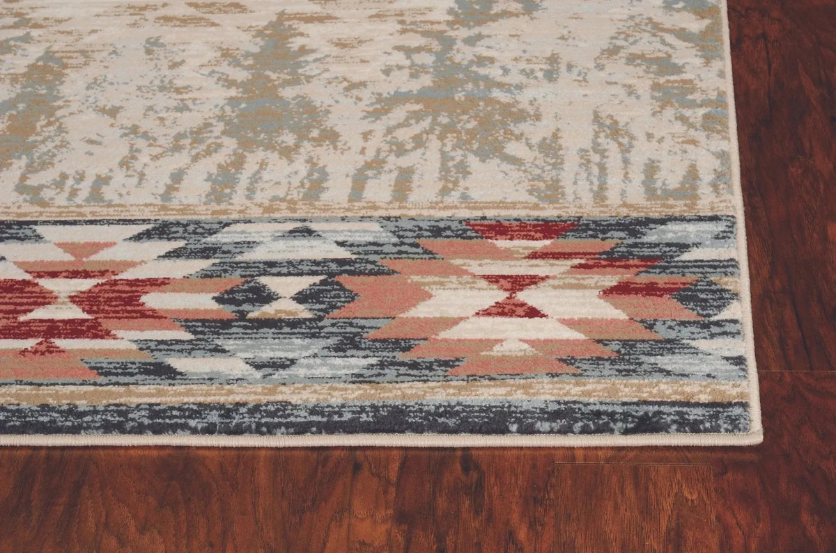 Chester 5635 Pines Ivory Rug