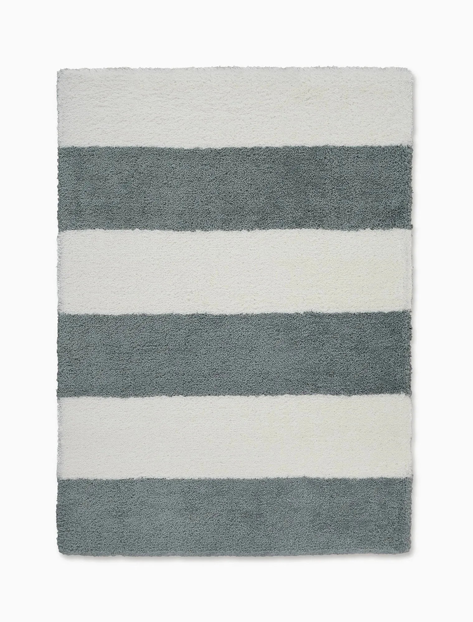 Chicago Shag by Calvin Klein CK722 White/Grey Rug