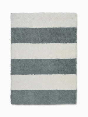 Chicago Shag by Calvin Klein CK722 White/Grey Rug