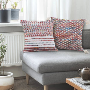 Chindi Lr07582 Multi/White Pillow