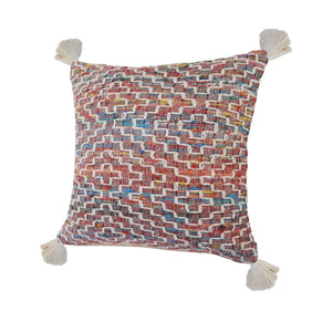 Chindi Lr07597 Multi/White Pillow