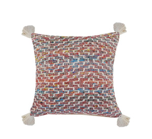 Chindi Lr07597 Multi/White Pillow