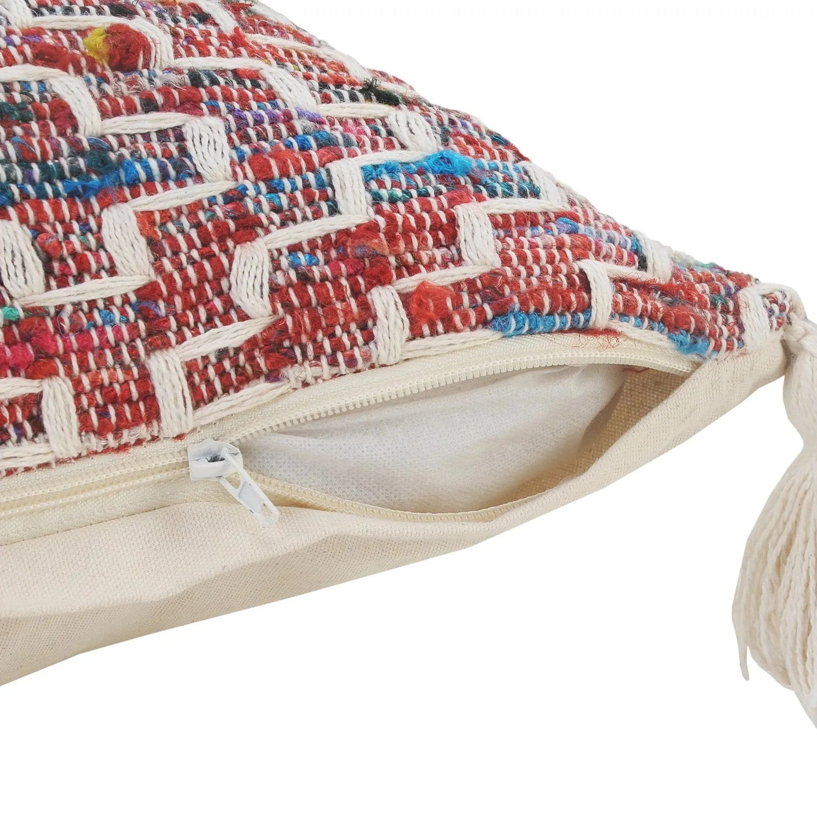 Chindi Lr07597 Multi/White Pillow