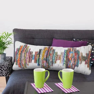 Chindi Lr07626 White/Multi Pillow