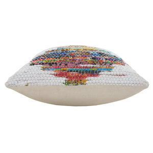 Chindi Lr07626 White/Multi Pillow