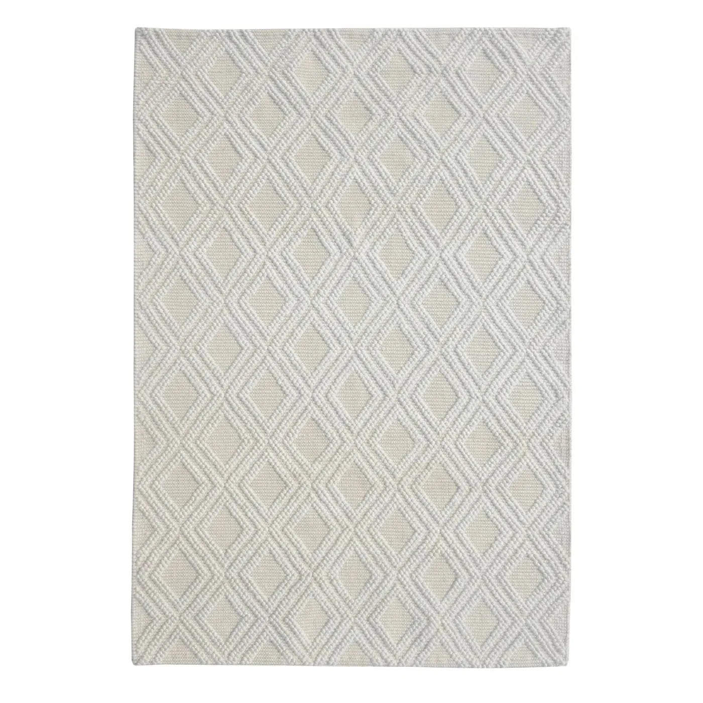 Chloe 7720 Ivory/Natural Diamond Rug