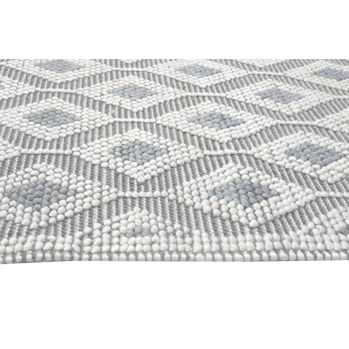 Chloe 7723 Ivory/Grey Trellis Rug