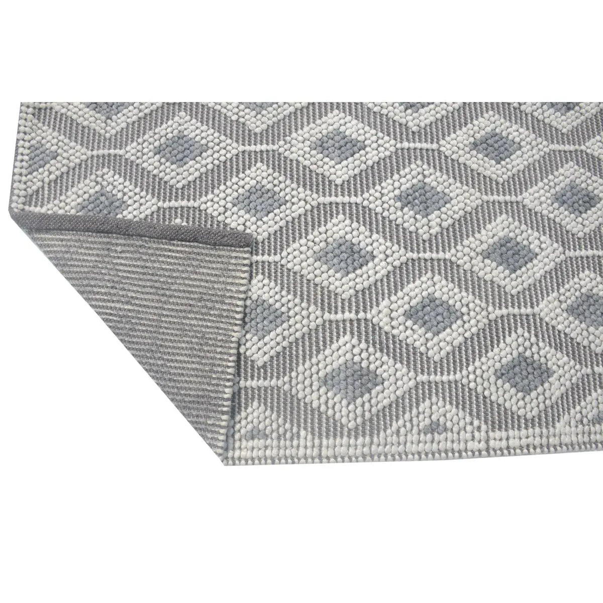 Chloe 7723 Ivory/Grey Trellis Rug