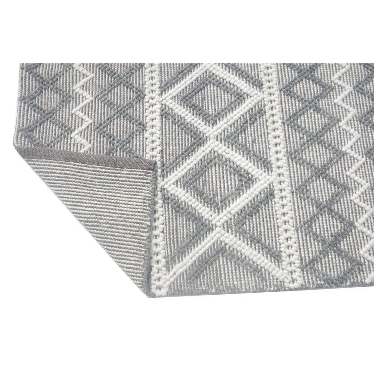 Chloe 7725 Grey/Ivory Boho Rug