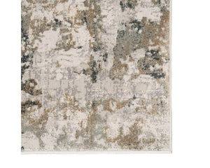 Cirque CIQ01 Lynne White / Gray Rug
