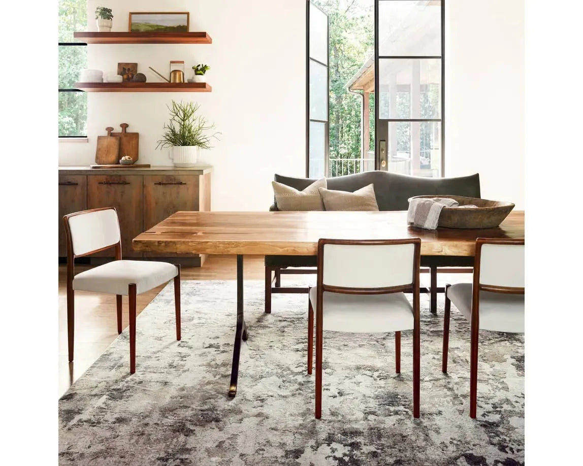 Cirque CIQ01 Lynne White / Gray Rug