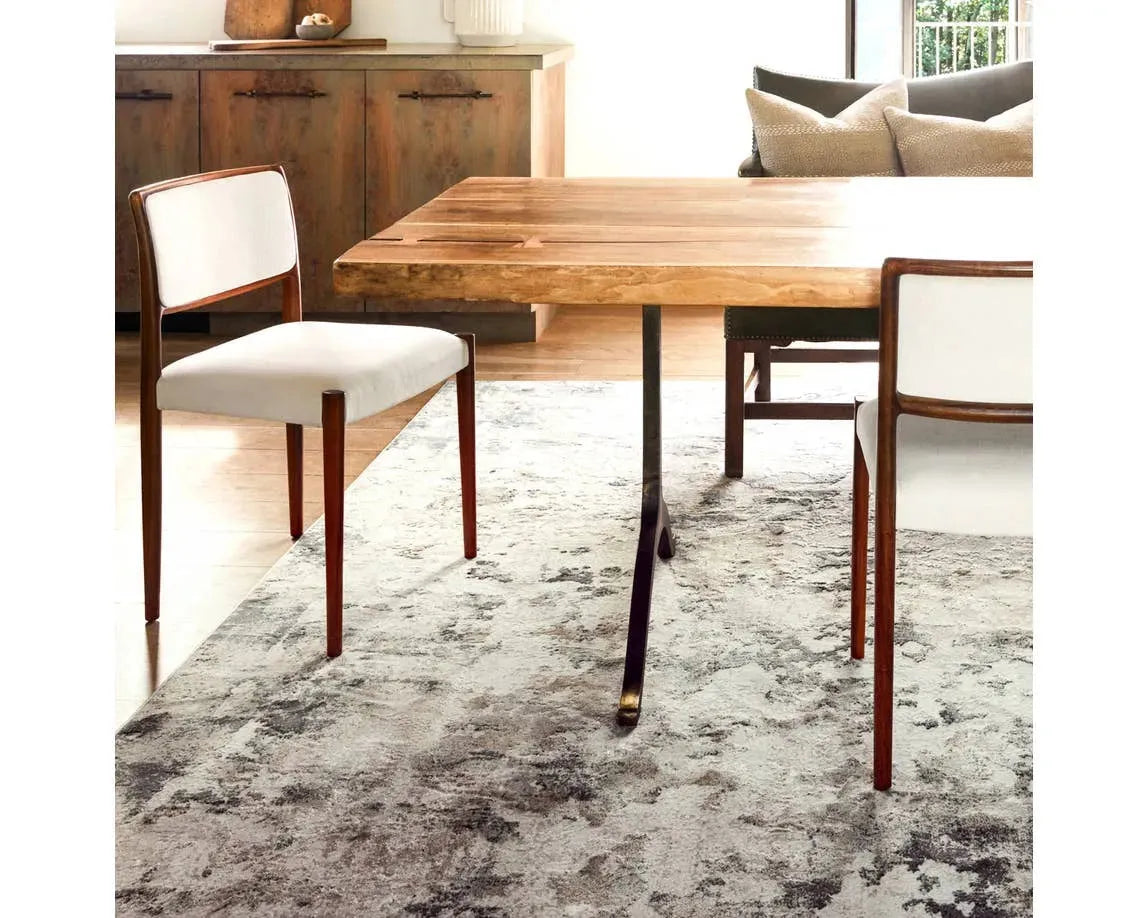 Cirque CIQ01 Lynne White / Gray Rug