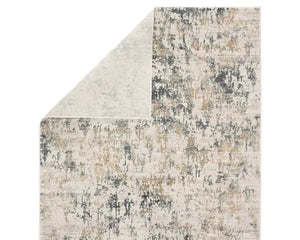 Cirque CIQ09 Arvo White / Dark Gray Rug