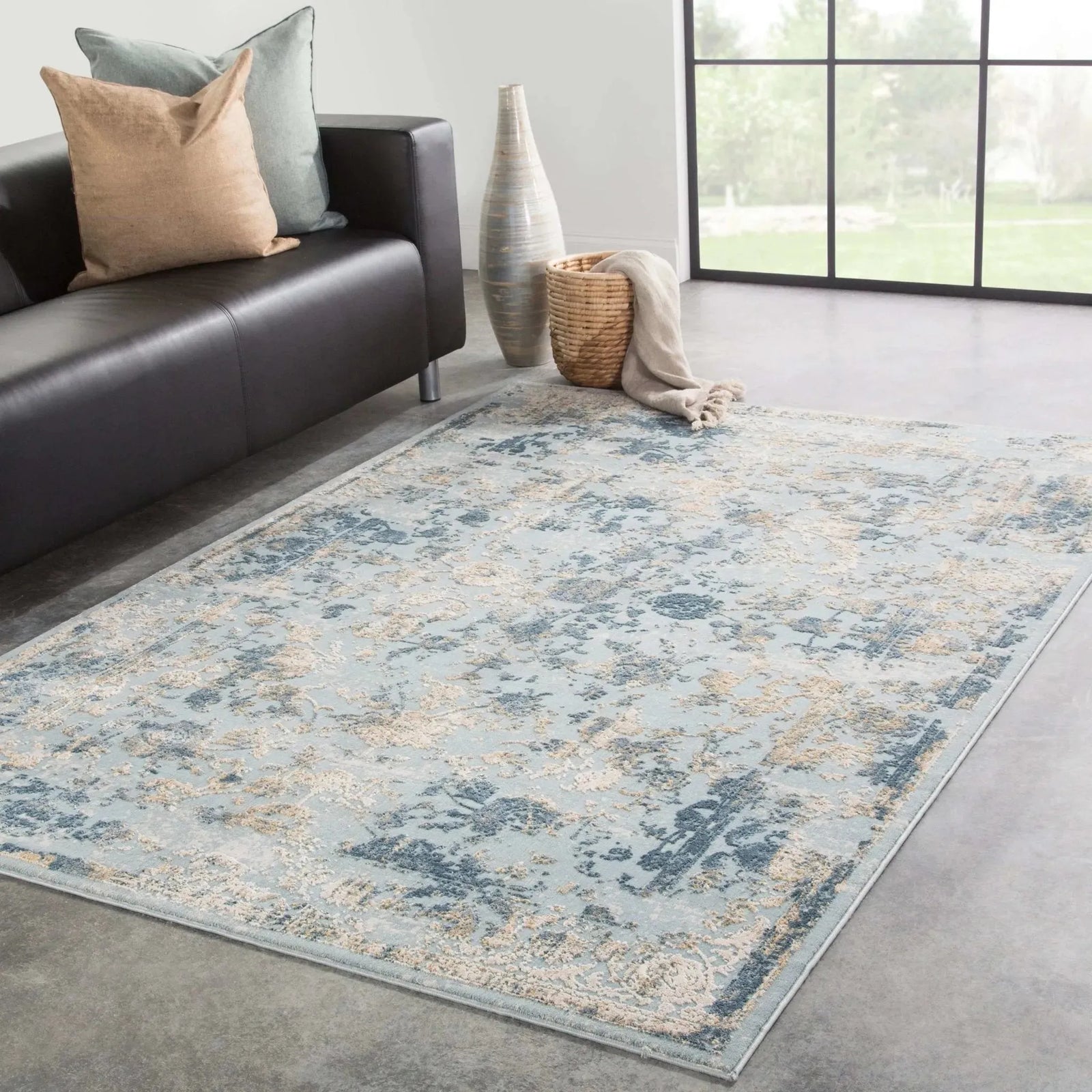 Cirque CIQ13 Dreslyn Pearl Blue/Stargazer Rug