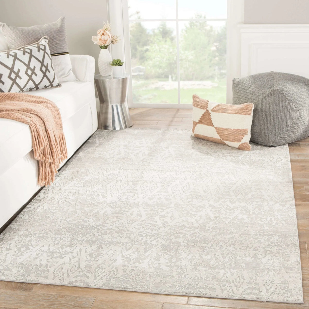 Cirque CIQ24 Kata Steeple Gray/Bone White Rug