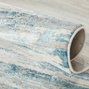 Cirque CIQ33 Heaston Blue/Ivory Rug