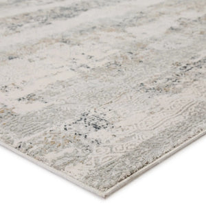 Cirque Ciq35 Jaspal Gray/White Rug