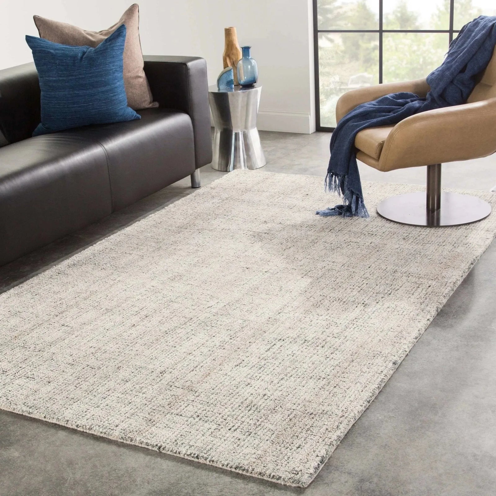 Citgo CTG02 Ritz Whitecap Gray/Slate Gray Rug