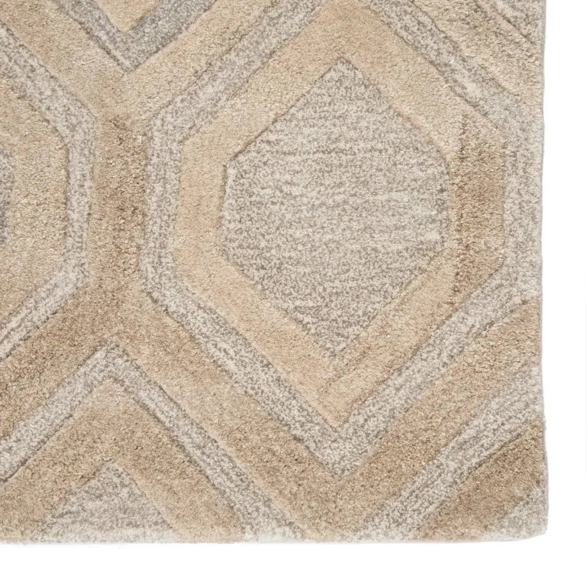 City CT117 Hassan Beige / Cream Rug