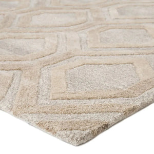 City CT117 Hassan Beige / Cream Rug