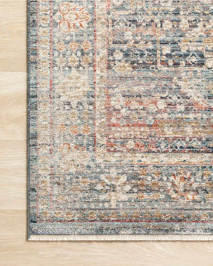 Claire CLE-06 Blue/Sunset Rug