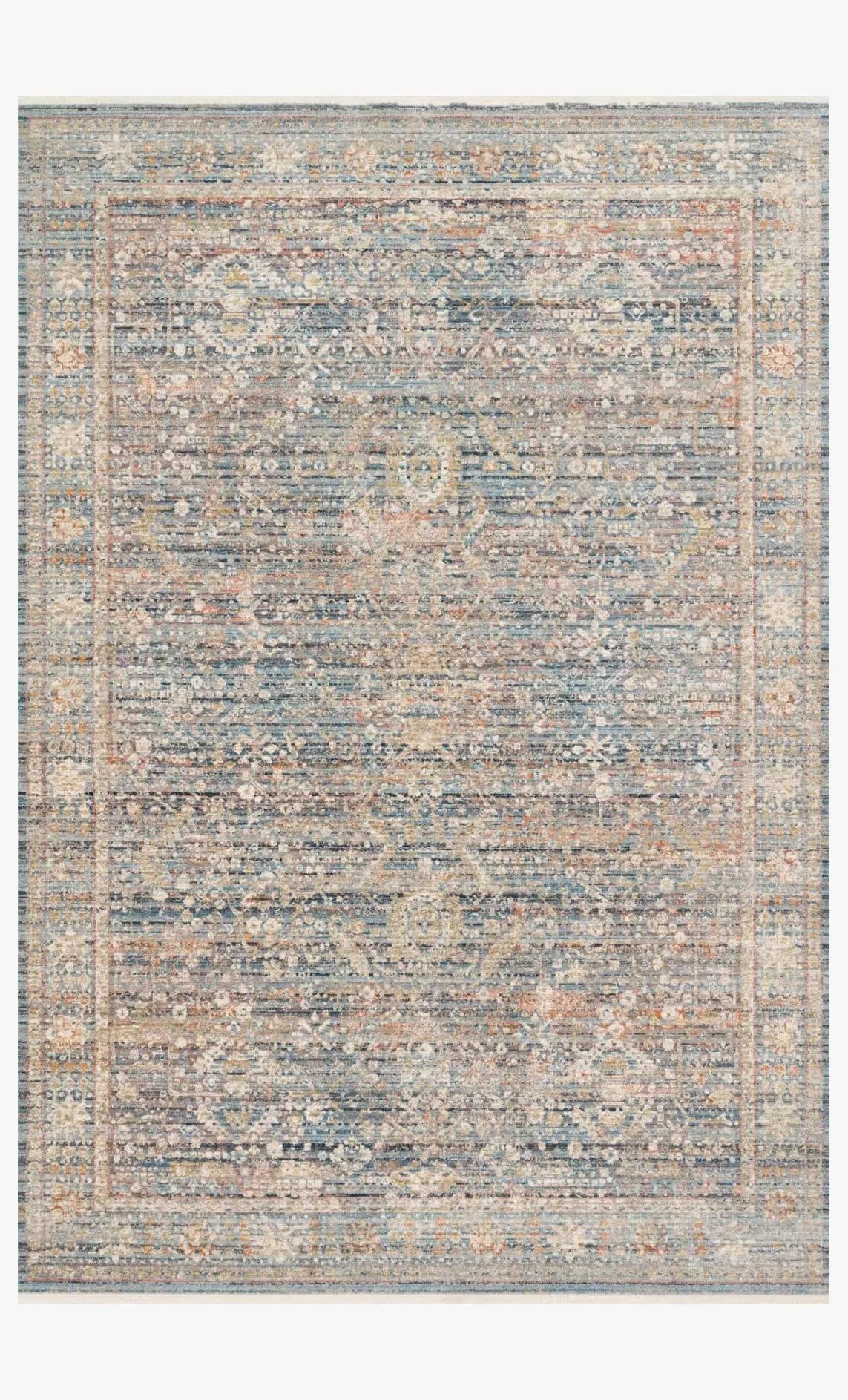 Claire CLE-06 Blue/Sunset Rug